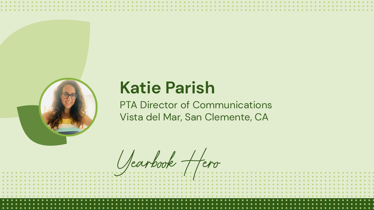 Yearbook Hero Katie Parish header