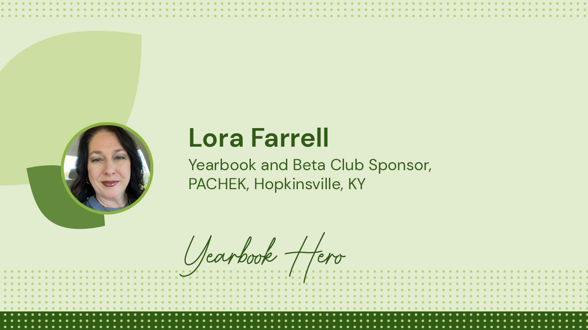 Yearbook Hero Lora Farrell cover image